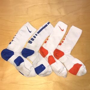 Used Nike Elite Socks - Large - 2 Pairs